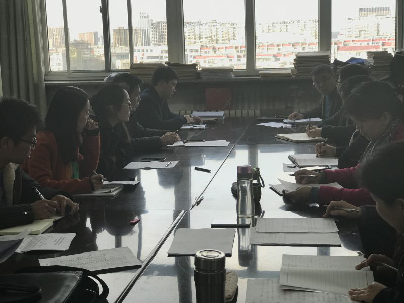 心理学专业教工党支部召开组织生活会民主评议党员