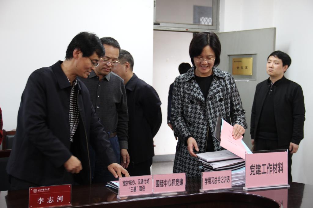 巡查组查阅资料