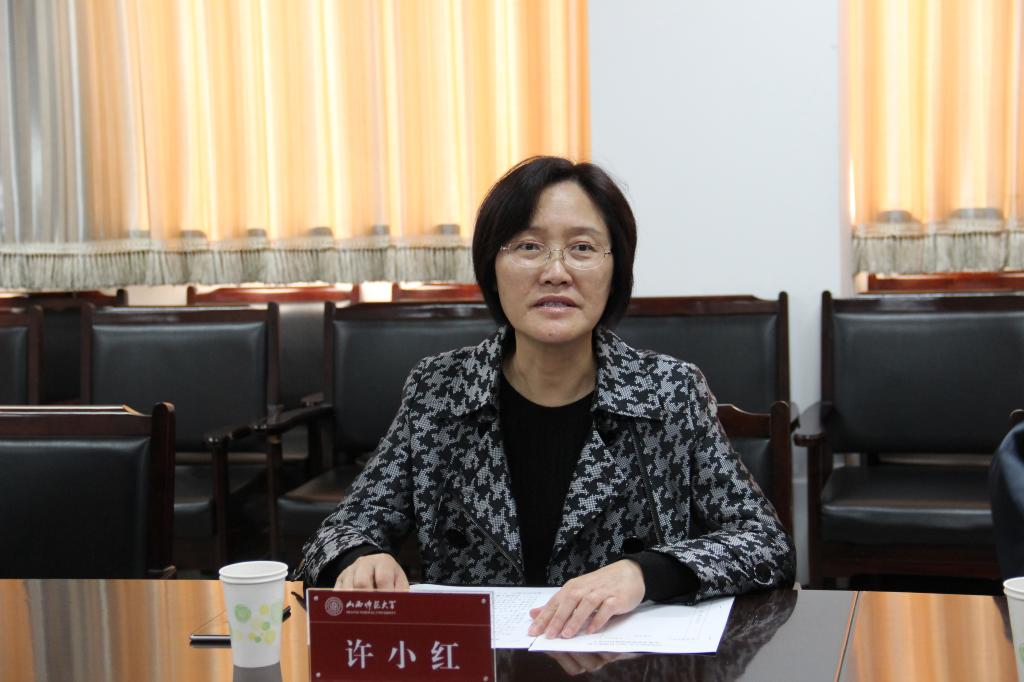公司党委常委、副董事长许小红讲话